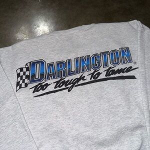 Vintage 2000s Darlington nascar racing Hanes Boxy Crewneck